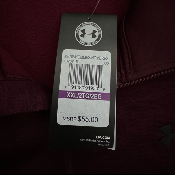 NWT Under Armour men’s Cold Gear 1/4 zip - Picture 6 of 12